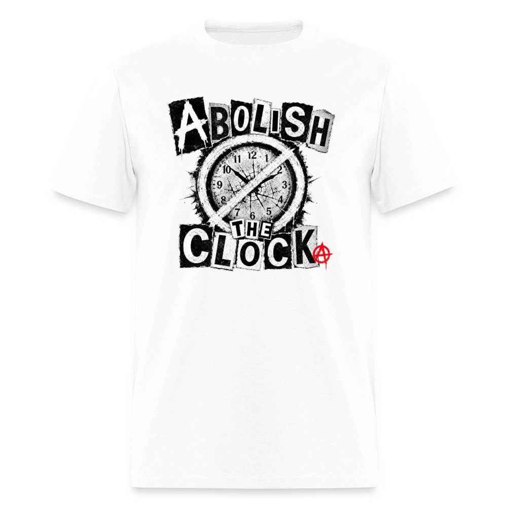 Abolish The Clock - white