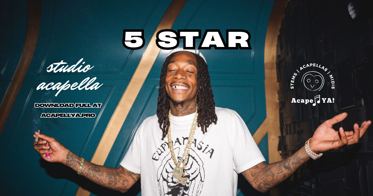 Wiz Khalifa ft. Gunna - 5 Star (Studio Acapella)