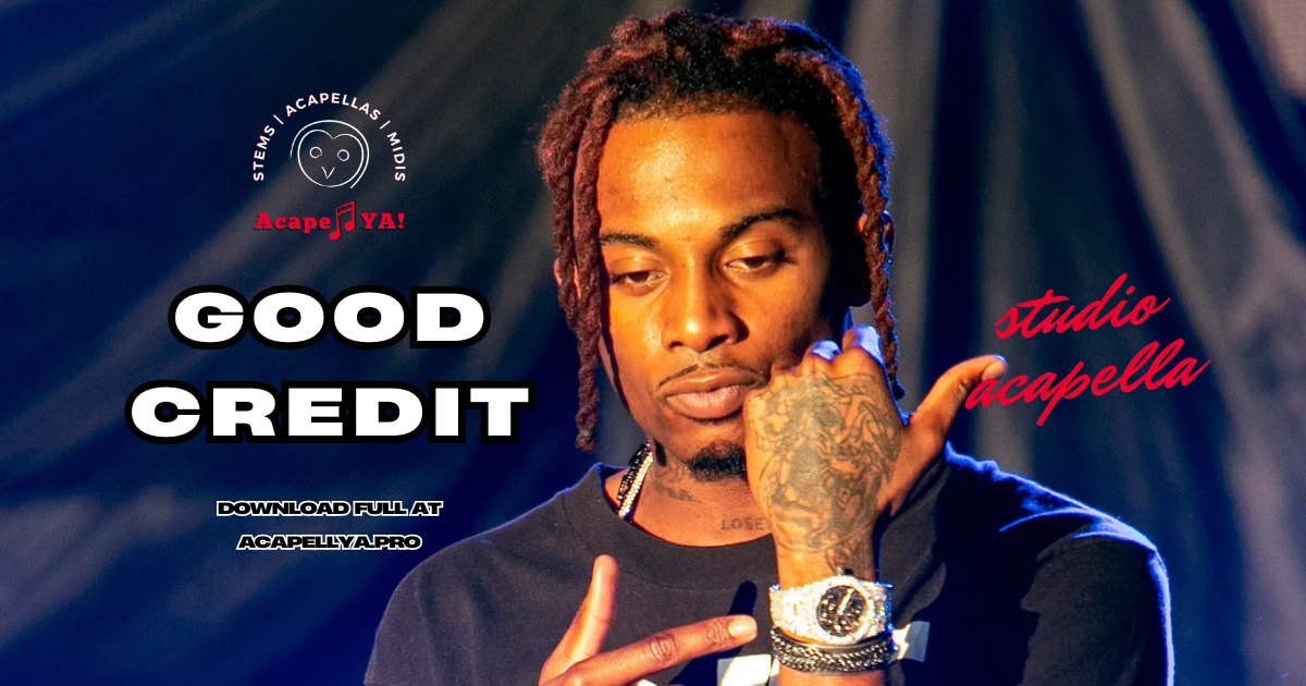 Playboi Cari - Good Credit (Studio Acapella)
