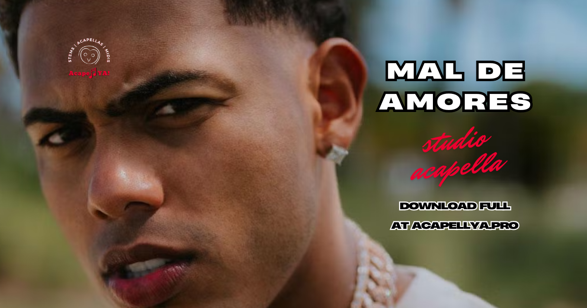 Myke Towers & Junior H & The Rudeboyz - MAL DE AMORES (Studio Acapella)