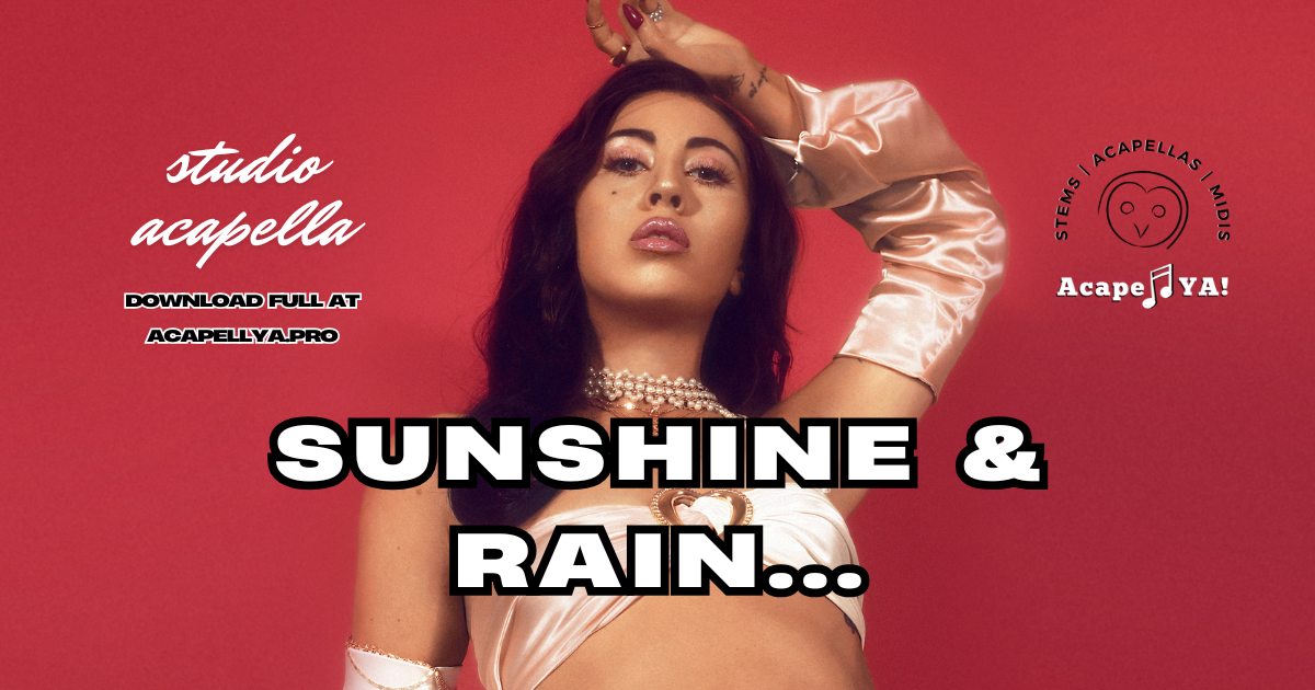 Kali Uchis - Sunshine & Rain... (Studio Acapella)