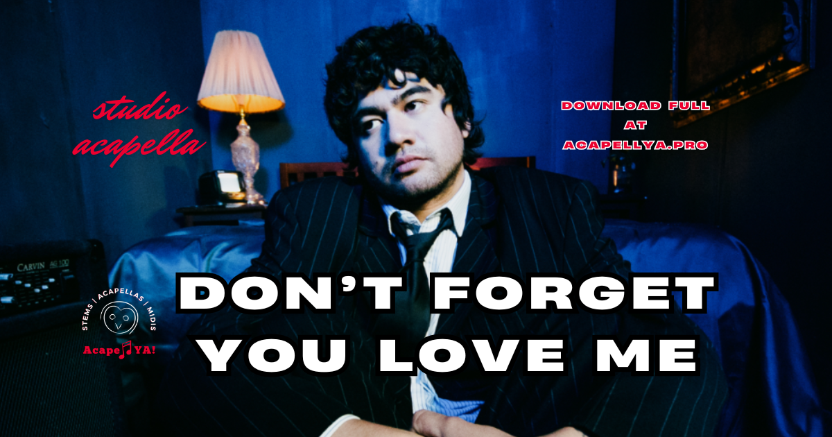 Calum Hood - Don't Forget You Love Me (FREE Studio Acapella)