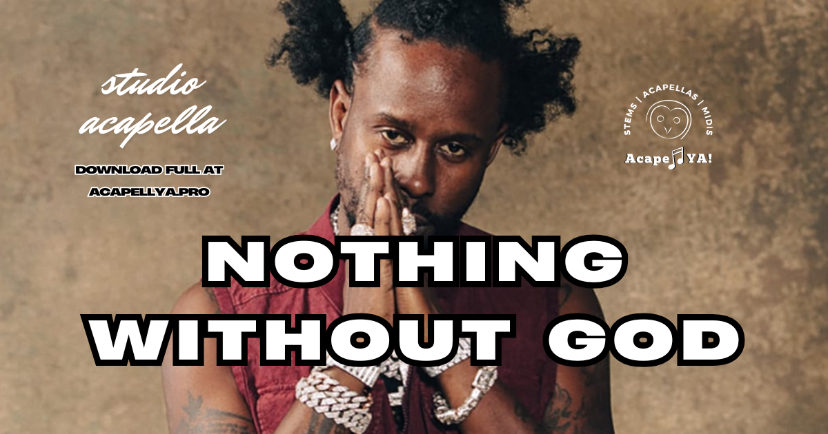 Popcaan - Nothing Without God (Studio Acapella)
