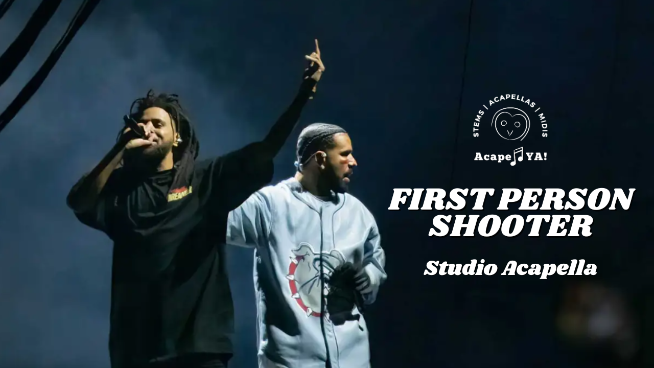 Drake ft. J Cole - First Person Shooter (Studio Acapella)