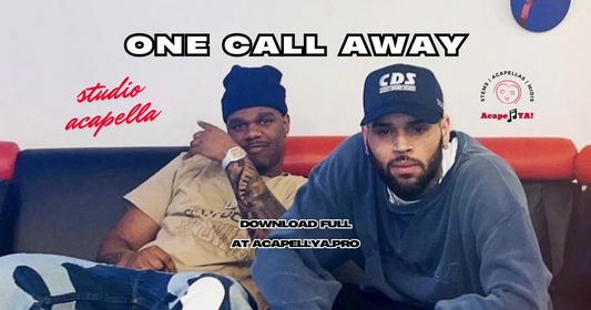 Fridayy & Chris Brown - One Call Away (Studio Acapella)