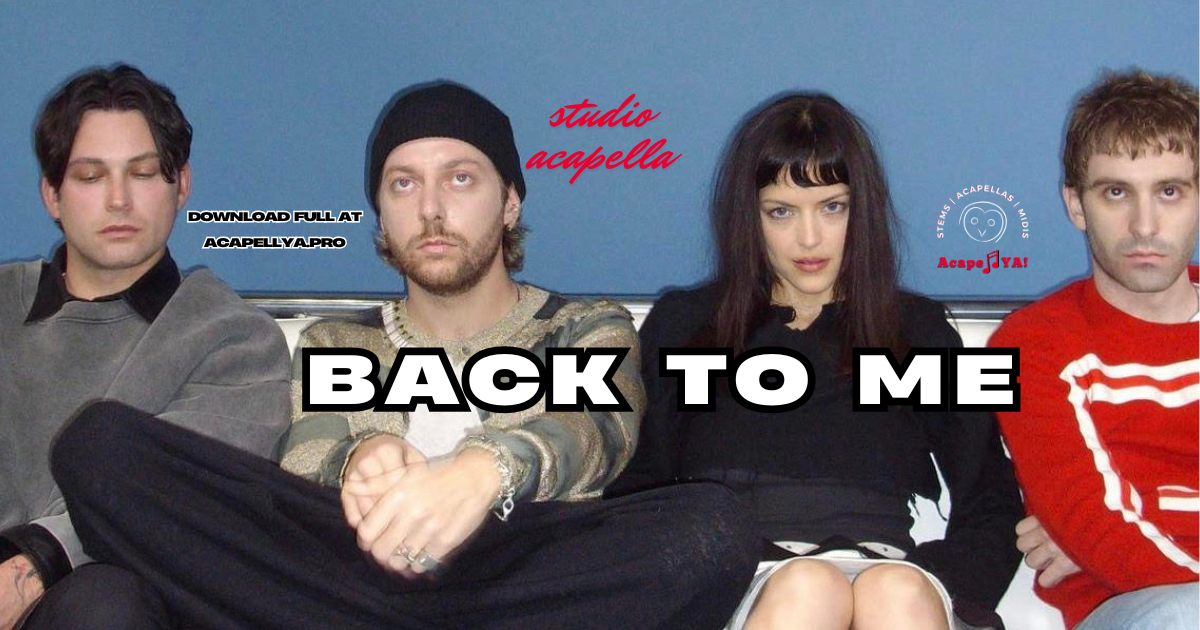 The Marías - Back to Me (Studio Acapella)