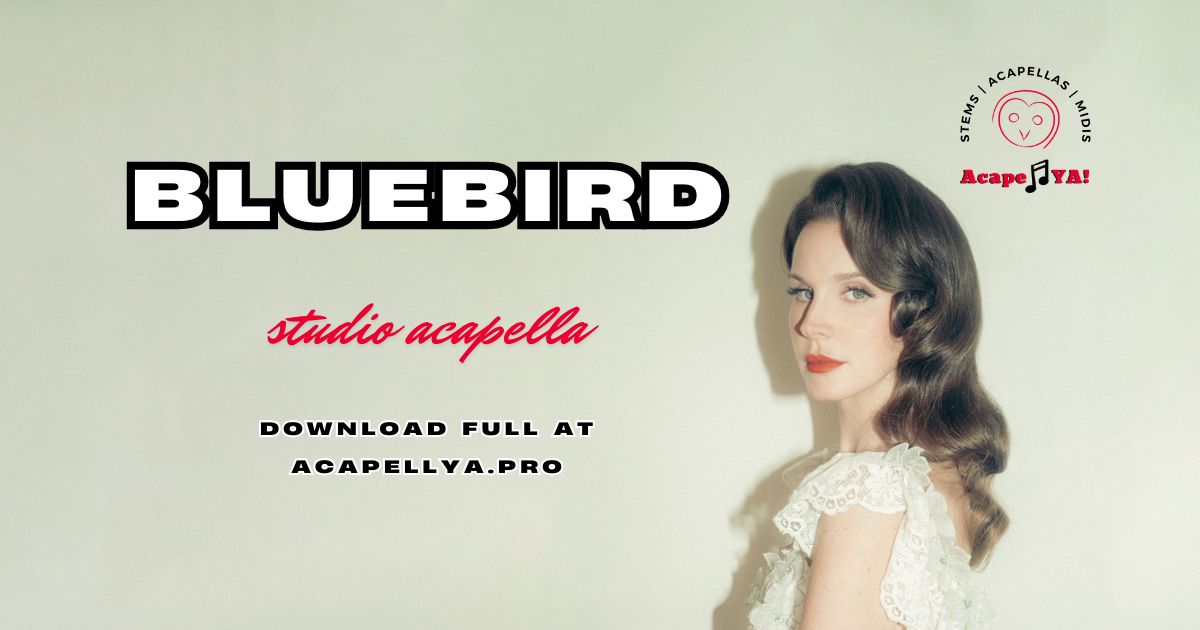 Lana Del Rey - Bluebird (Studio Acapella)