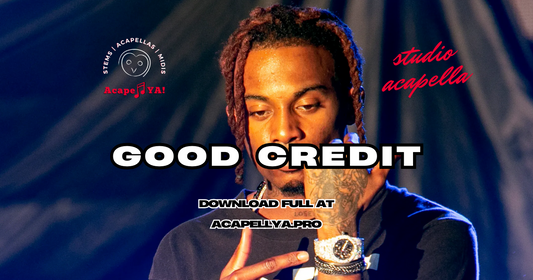 Playboi Cari - Good Credit (Studio Acapella)