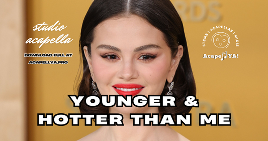 Selena Gomez, benny blanco - Younger & Hotter Than Me (Studio Acapella)